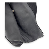 Balenciaga Cabas Tote Bag Black in Calfskin, Silver hardware_8