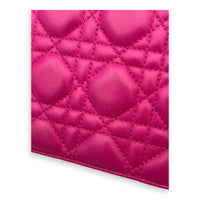 Dior DiorAddict Shoulder Bag Pink in Lambskin, Gold hardware_5