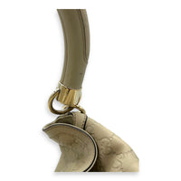 Gucci Babouska Indy White Top Handle Bag in Guccissima Leather, Gold hardware_9