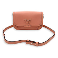 Louis Vuitton Buci Shoulder Bag Pink in Epi Leather, Silver hardware_10