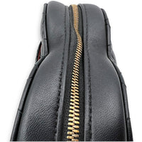 Chanel Heart  Crossbody Bag Black in Lambskin, Gold hardware_10