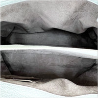 Intreciatto Top handle bag in Intrecciato leather, Ruthenium Hardware