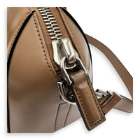 Givenchy Antigona Beige Top Handle Bag in Calfskin, Silver hardware_9