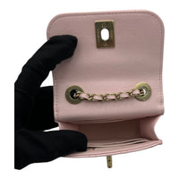 Chanel Trendy CC Wallet On Chain Pink in Lambskin, Gold hardware_6