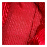 Prada Logo Top Handle Bag Red in Calfskin, Gold hardware_7