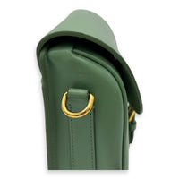 Christian Dior Bobby Crossbody Bag Green in Calfskin, Gold hardware_10