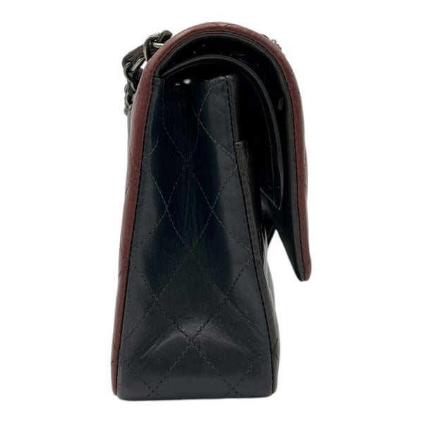 Chanel Classic Shoulder Bag Medium Multi-colour in Lambskin, Ruthenium hardware_3