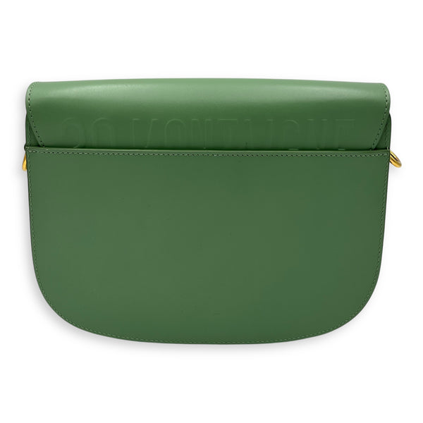 Christian Dior Bobby Crossbody Bag Green in Calfskin, Gold hardware_2