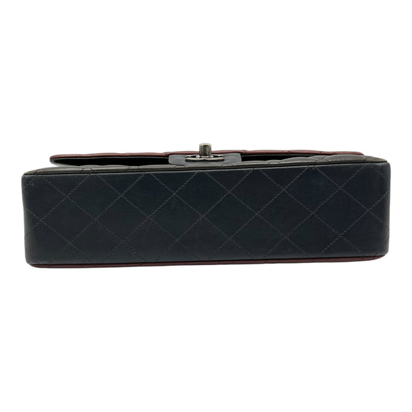 Chanel Classic Shoulder Bag Medium Multi-colour in Lambskin, Ruthenium hardware_5