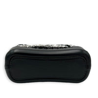 Chanel Gabrielle Small Black - White Shoulder Bag in Sequins, Gold hardware_5