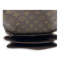Louis Vuitton Metis Brown Crossbody Bag in Monogram Coated Canvas, Gold hardware_6