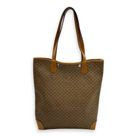 Gucci GG Tote Bag Brown in Coated Canvas, Gold hardware_2