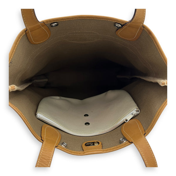 Gucci GG Tote Bag Brown in Coated Canvas, Gold hardware_6