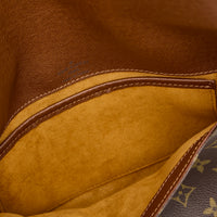 Musette Tango Shoulder bag in Monogram Coated Canvas, Gold Hardware