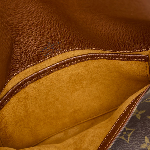 Musette Tango Shoulder bag in Monogram Coated Canvas, Gold Hardware
