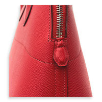 Bolide Red in Epsom, Silver hardware