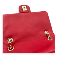 Urban Spirit Backpack Red in Lambskin, Gold hardware