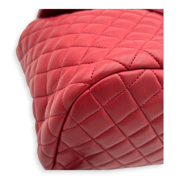Urban Spirit Backpack Red in Lambskin, Gold hardware