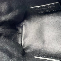Nomad Black Pouch in Lambskin, Silver hardware