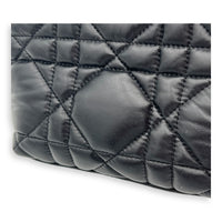Nomad Black Pouch in Lambskin, Silver hardware