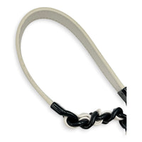 My Everything Shoulder Bag White in Caviar Leather, Black hardware