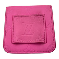 Utility Shoulder Bag Pink in Calfskin, Gold hardware