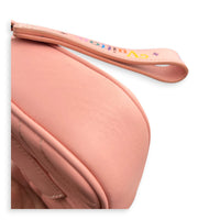 New Wave Love Lock Shoulder Bag Pink in Calfskin, Gold hardware