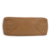 CC Tote Bag Beige in Calfskin, Gold hardware