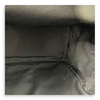 Oblique Backpack White in Canvas, Silver hardware