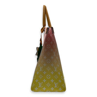 OnTheGo GM Multi-colour Tote Bag in Coated Canvas, Gold hardware