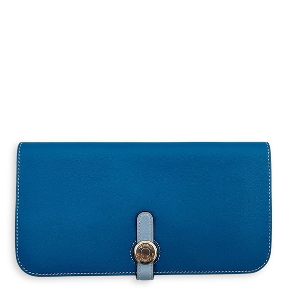 Dogon Colvert Wallet in Swift, Palladium hardware