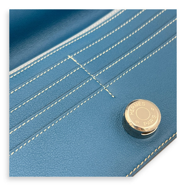 Dogon Colvert Wallet in Swift, Palladium hardware