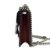 Dionysus Shoulder Bag Blue in Denim, Ruthenium hardware