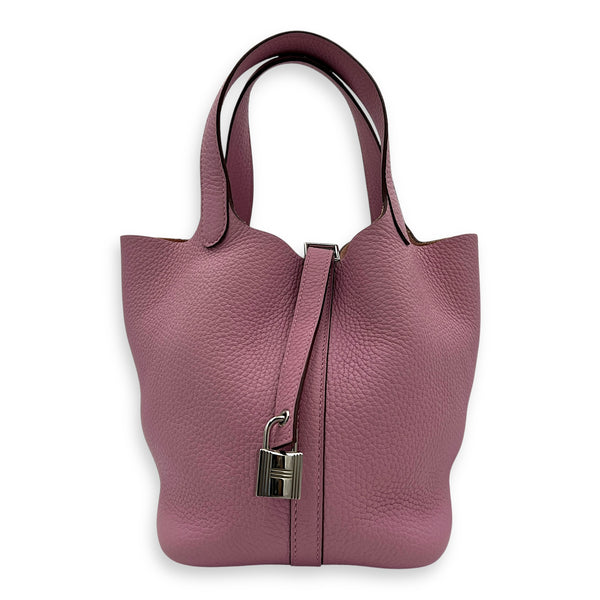 Picotin Pink in Clemence, Palladium hardware