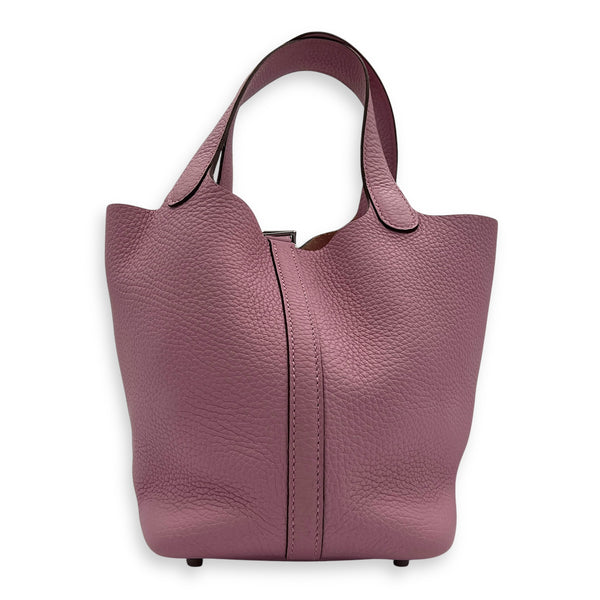 Picotin Pink in Clemence, Palladium hardware