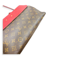 Venus Top Handle Bag Brown in Monogram Coated Canvas, Gold hardware