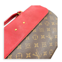 Venus Top Handle Bag Brown in Monogram Coated Canvas, Gold hardware