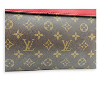 Venus Top Handle Bag Brown in Monogram Coated Canvas, Gold hardware