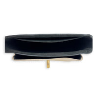 Lock Me Tender Shoulder Bag Black in Calfskin, Gold hardware