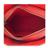 Alma Top Handle Bag B'N'B Brown in Monogram Coated Canvas, Gold hardware