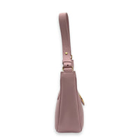 Ava Triomphe Shoulder Bag Pink in Calfskin, Gold hardware