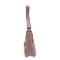 Ava Triomphe Shoulder Bag Pink in Calfskin, Gold hardware