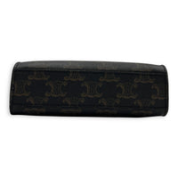 Cabas Brown Tote Bag in Calfskin, Gold hardware