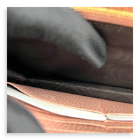 GG Wallet On Chain Pink in Calfskin, Gold hardware