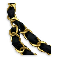 Black Belt in Lambskin, Gold hardware