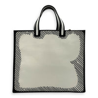Logo Tote Bag Multi-colour in Calfskin, Gold hardware