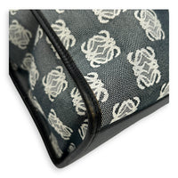 Anagram Top Handle Bag Silver in Canvas, Silver hardware