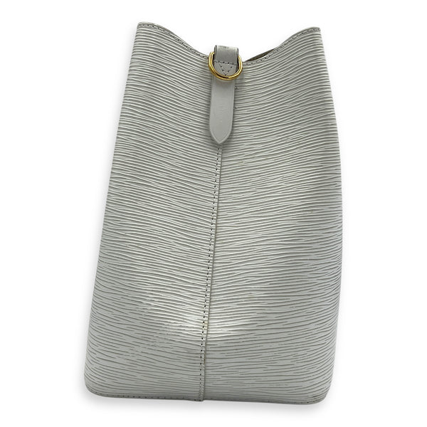 NeoNoe MM Love Lock Bucket Bag in Epi Leather, Mixed hardware