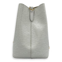 NeoNoe MM Love Lock Bucket Bag in Epi Leather, Mixed hardware