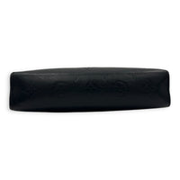 Gaston Wearable Wallet Black Crossbody Bag in Monogram Empreinte Leather, Black hardware